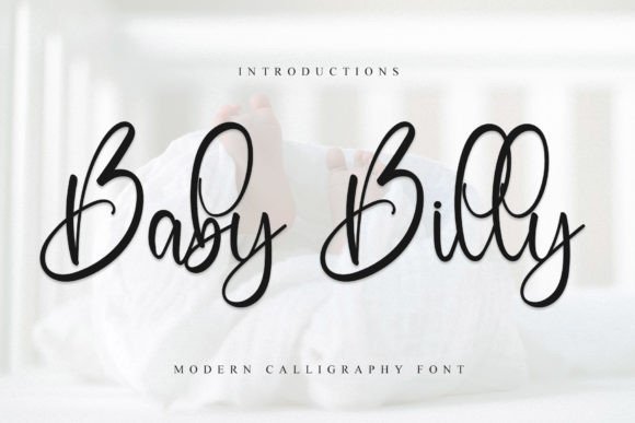 Baby Billy: A Dainty Script Font for Editorial Design