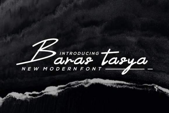 Barastasya: A Modern Script Handwritten Font for Web Design
