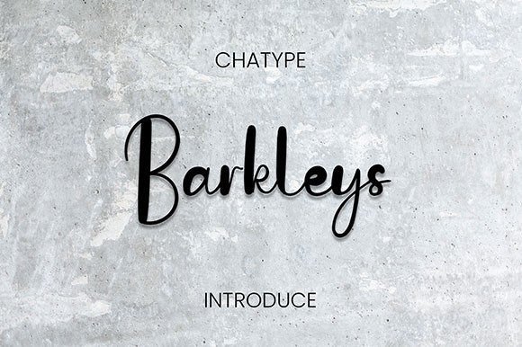 Barkleys: A Neat Script Handwritten Font for Editorial Design