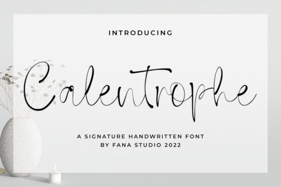 Calentrophe Typeface: A Designer's Review for Branding