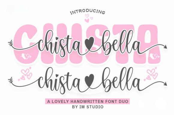 Chista Bella Duo: A Stylish Typeface for Elegant Branding