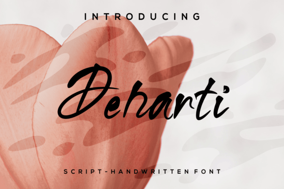 Deharti: A Romantic Script Handwritten Font for Editorial Design