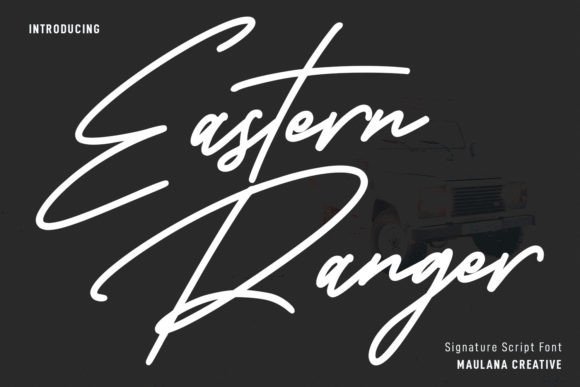 Eastern Ranger: The Ultimate Slanted Script for Designers