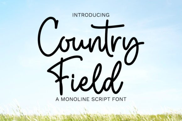 Elevate Your Brand with Country Field Script Font