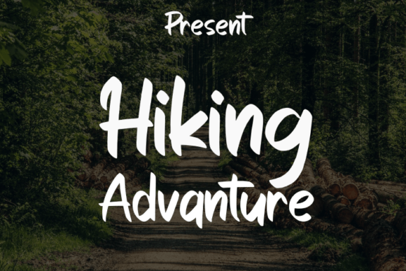 Elevate Your Brand with Hiking Advanture Script Typeface