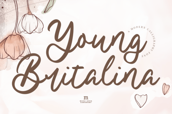 Elevate Your Crafts with Young Britalina Script Font
