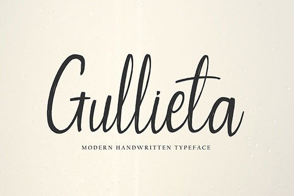 Gullieta Font Review: A Modern Script for Designers