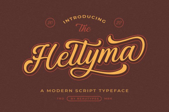 Heltyma Font: A Vintage Script for Small Business Branding