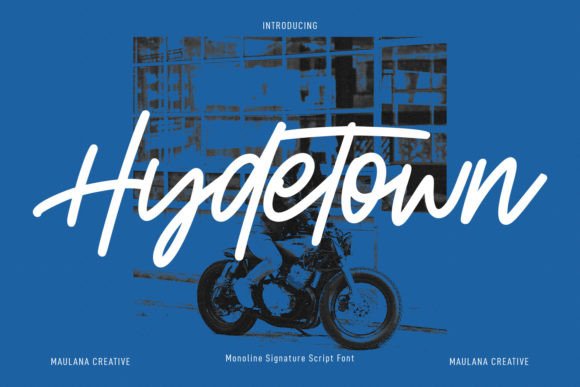 Hydetown Font Review: A Modern Script for Web Design