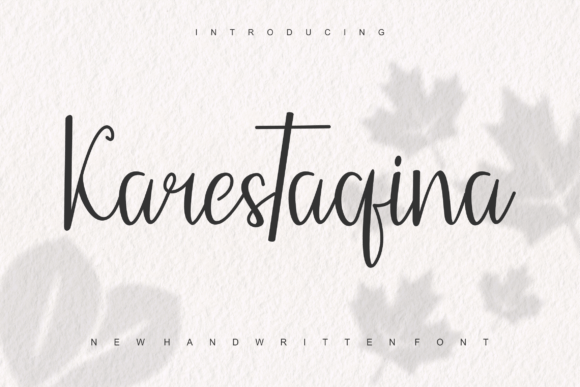 Karestaqina: The Elegant Script Font for Modern Branding