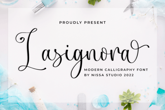 Lasignora Font Review: Elevating Campaign Visuals