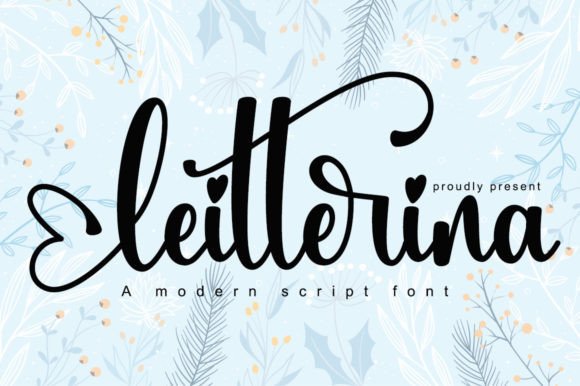 Leitterina: A Versatile Script Font for Modern Campaigns