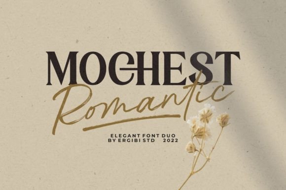 Mochest Romantic Duo: A Luxurious Typeface for Web Design