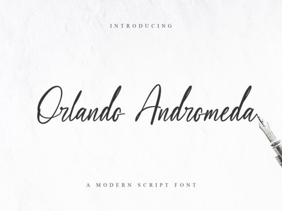 Orlando Andromeda: A Modern Script Font for Branding