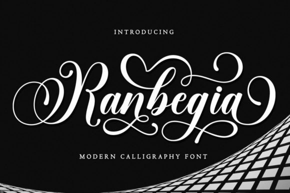 Ranbegia: The Elegant Script Font for Modern Campaigns