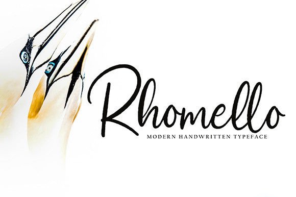Rhomello: A Fresh Script Font for Makers and Brands