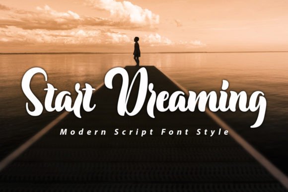 Start Dreaming: A Luxurious Script Font for Branding